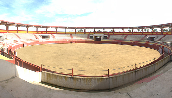 Interior de la Plaza de Palos de la Frontera